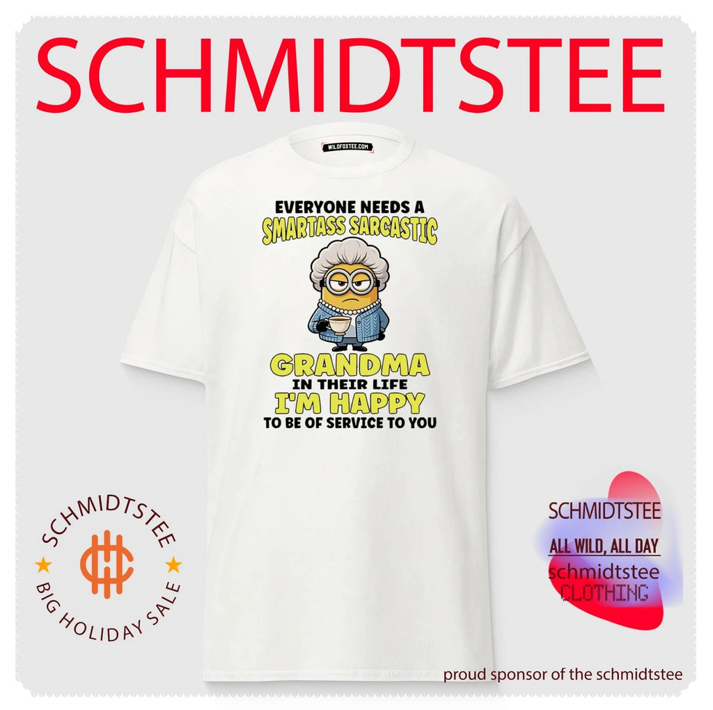 Everyone needs a smartass sarcastic grandma in their life I’m happy to be of service to you Minion shirt