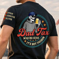 Funny Dad Tax - Personalized T Shirt
