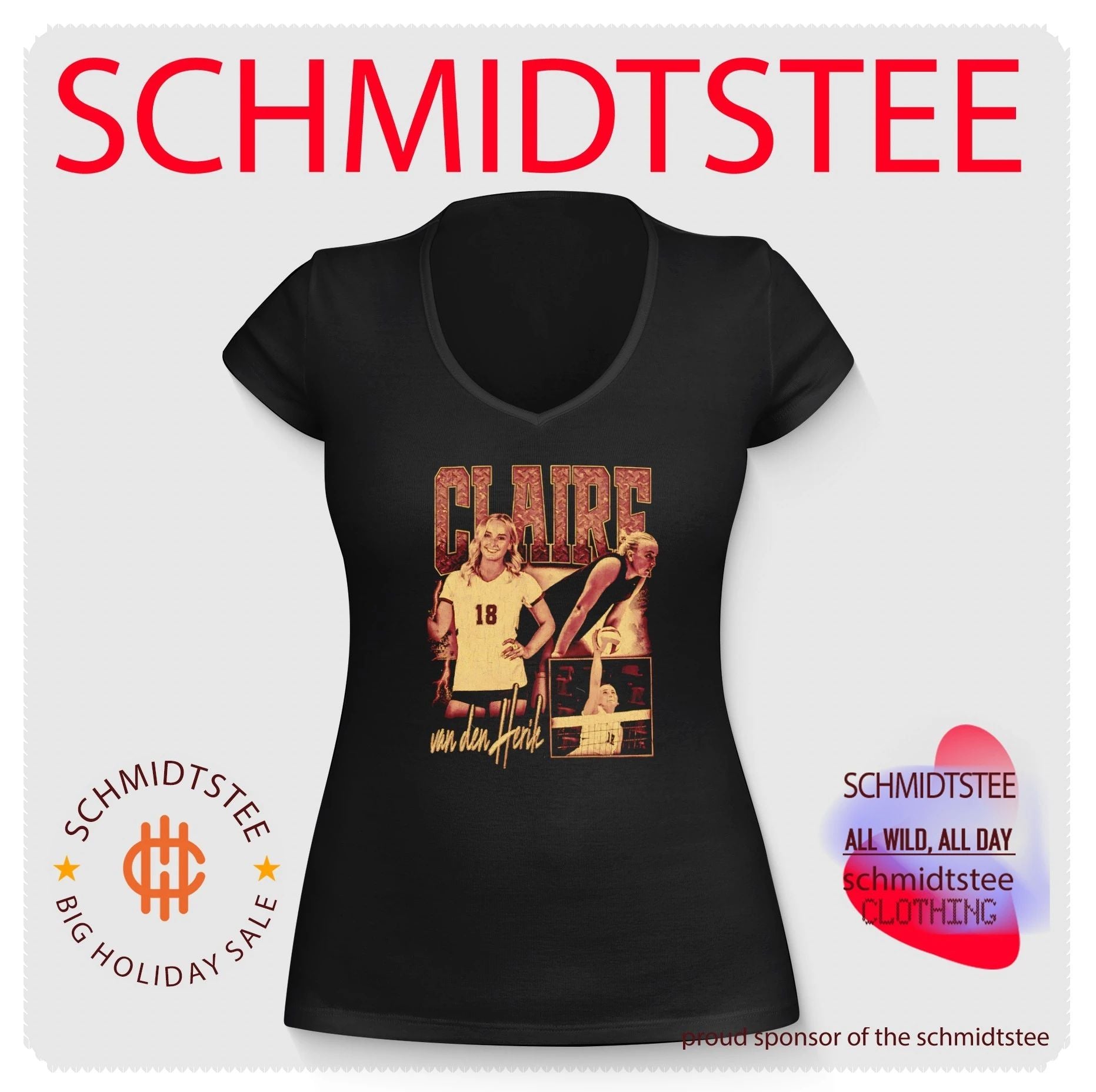 Claire van den Herik Volleyball Player athlete shirt