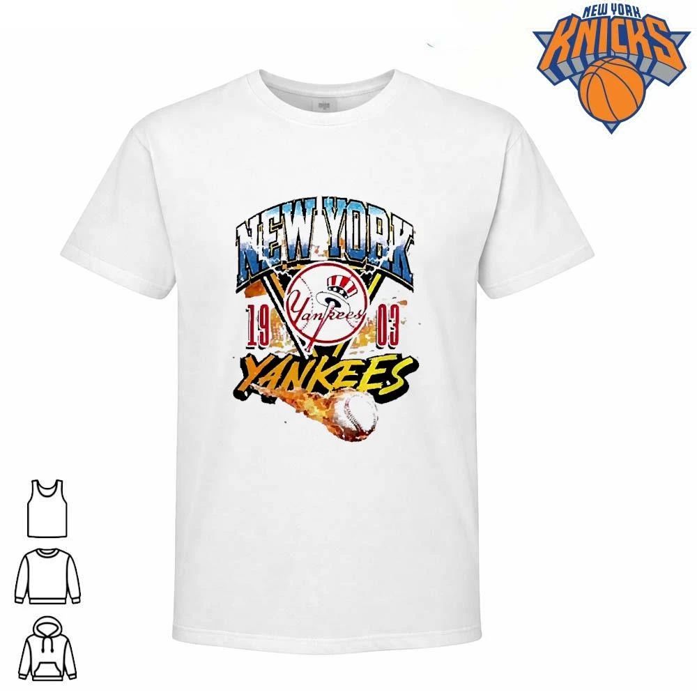 New York Yankees Fireball White Shirt