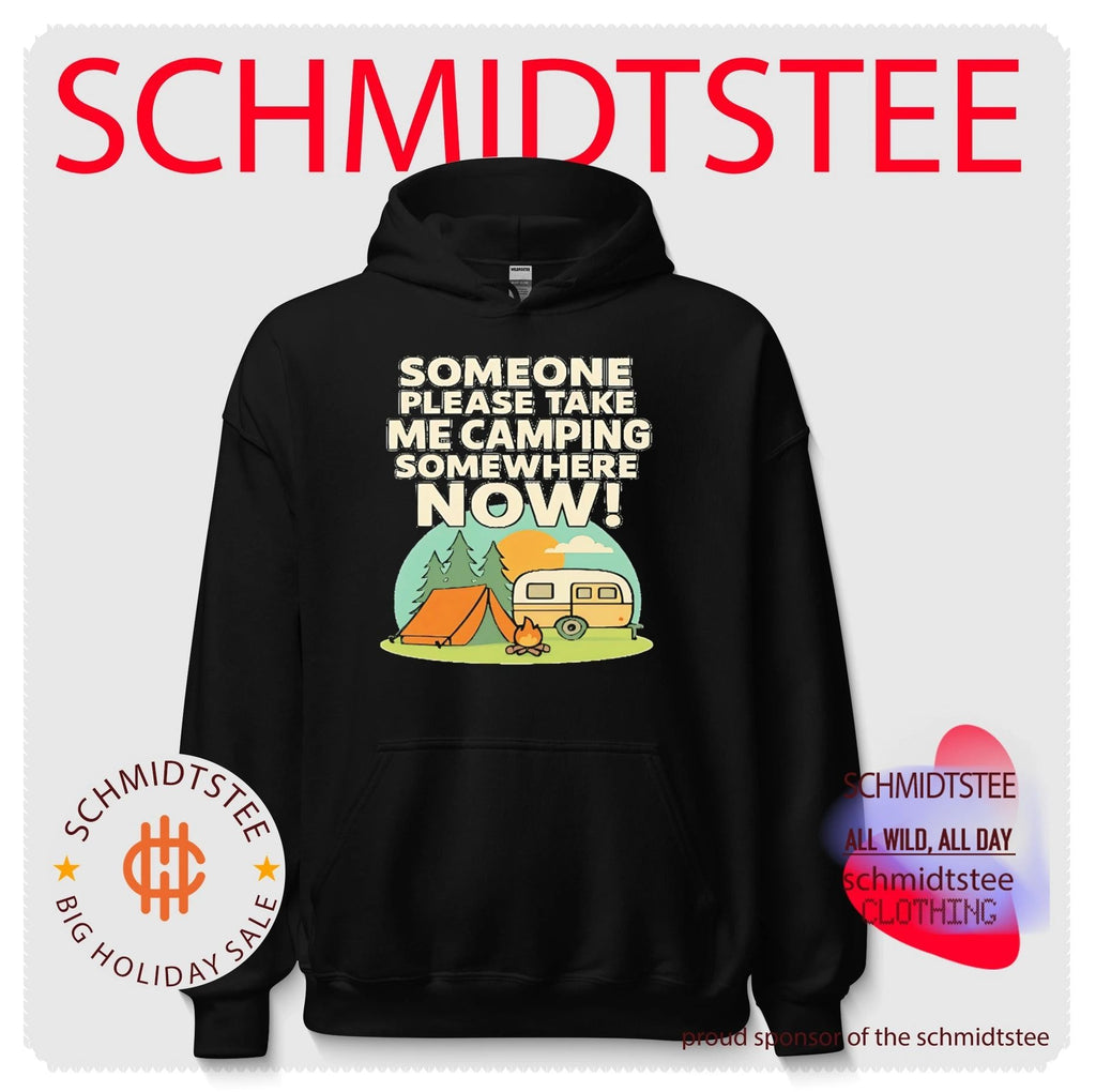 Someone please take me camping somewhere now vintage shirt