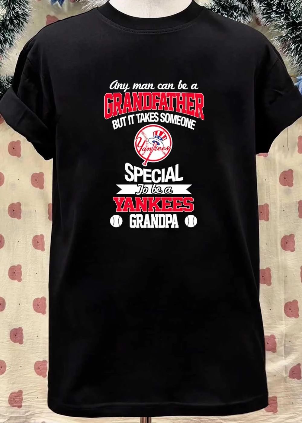 Yankee Fan Any Man Can Be A Special To Be A Grandpa shirt