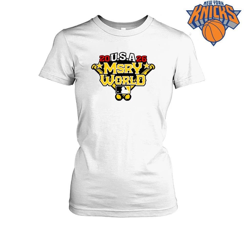 USA 2026 MSRY World Baseball Championship Parody Streetwear Shirt