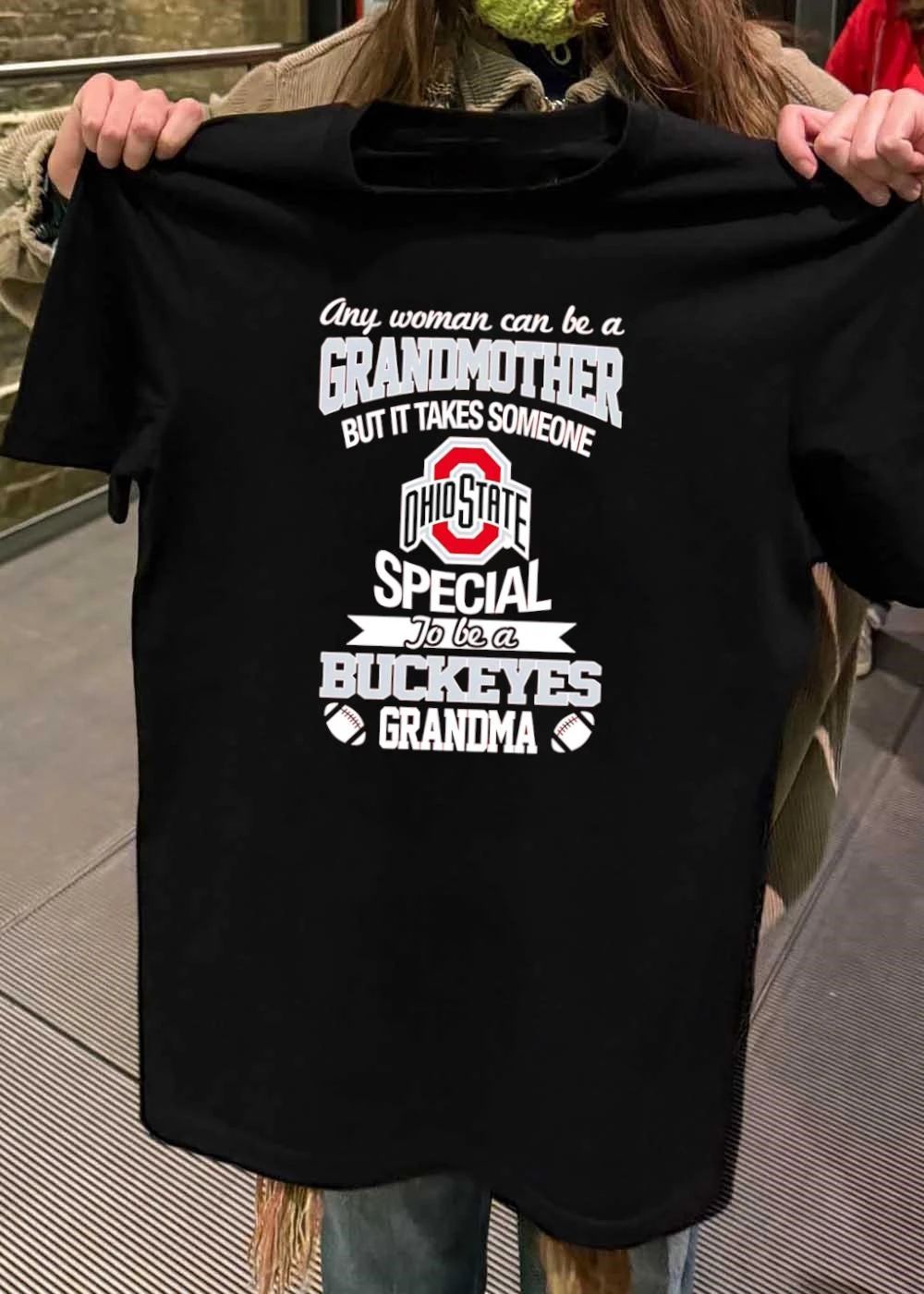 Ohio State Grandmother Shirt Any Woman Can Be a Special to Buckeye Grandma