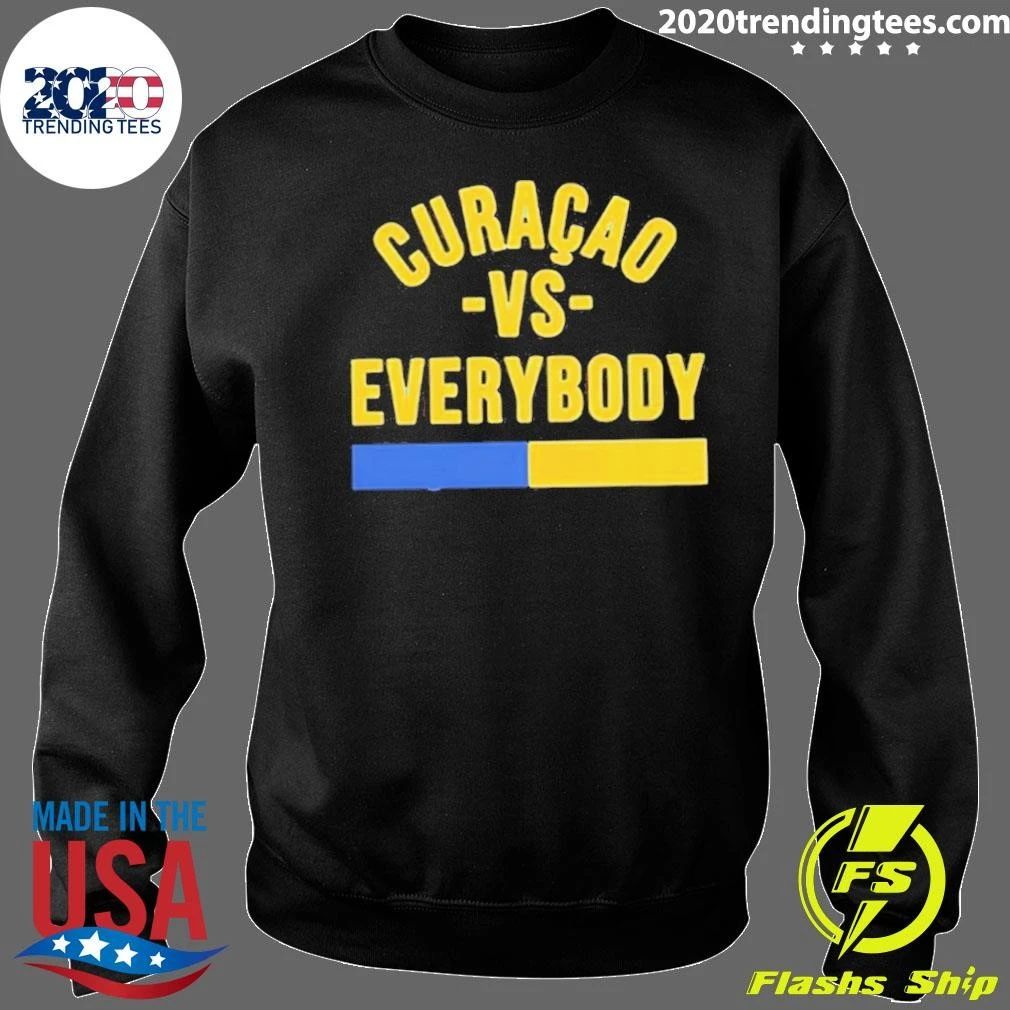 Curaçao Vs Everybody Caribbean Island Pride Shirt