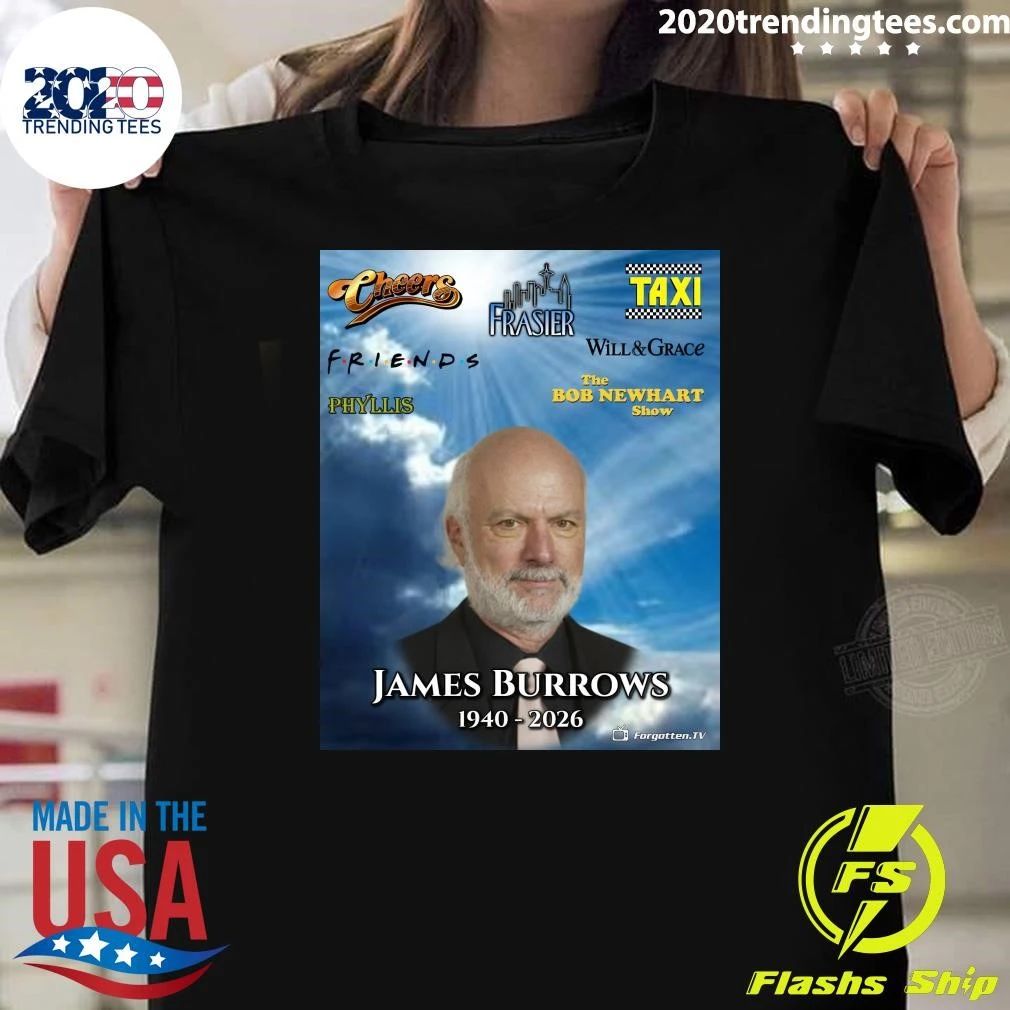 Remembering James Burrows 1940-2026 Shirt