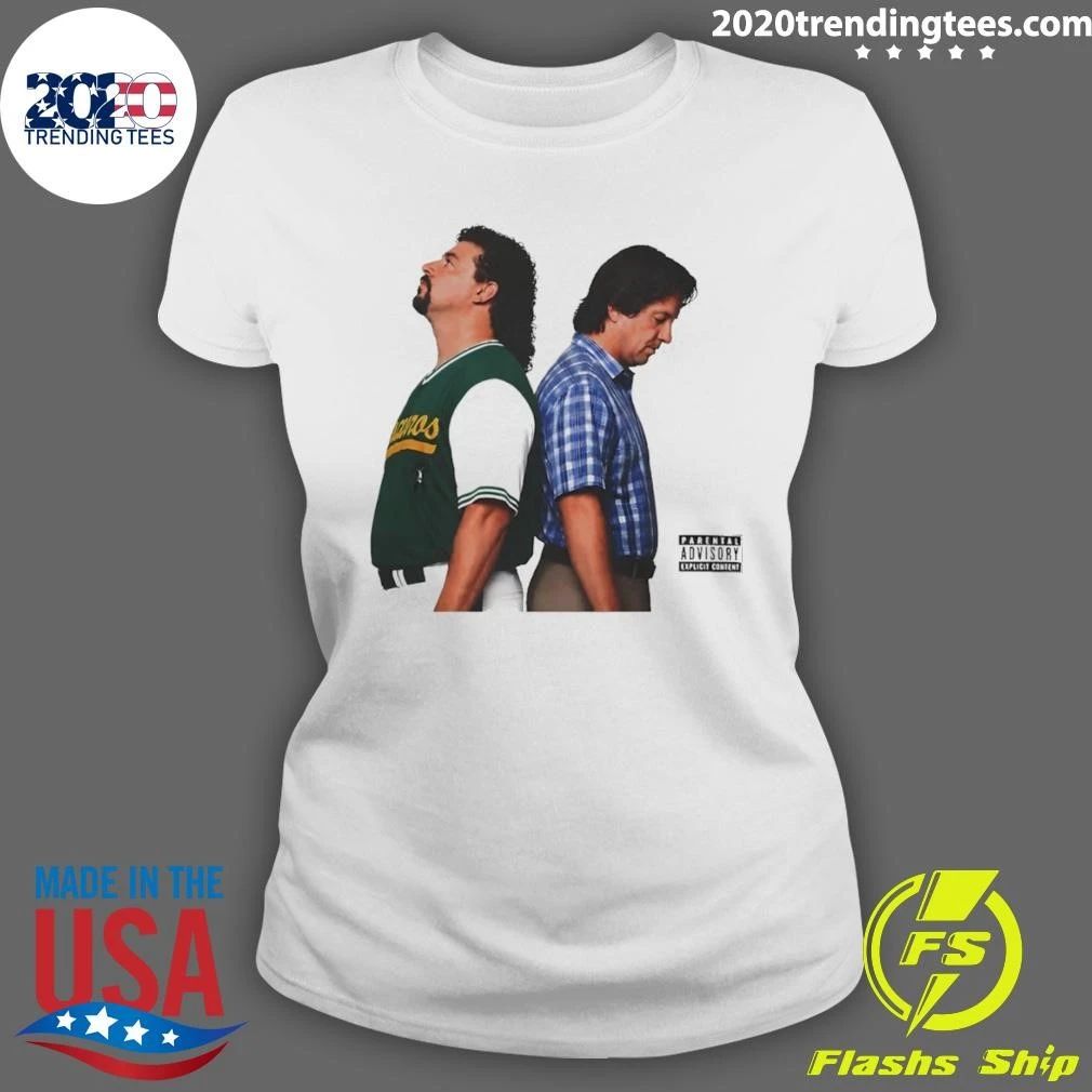 Kenny Powers X Stevie Eastbound Parental Advisory Explicit Content Shirt