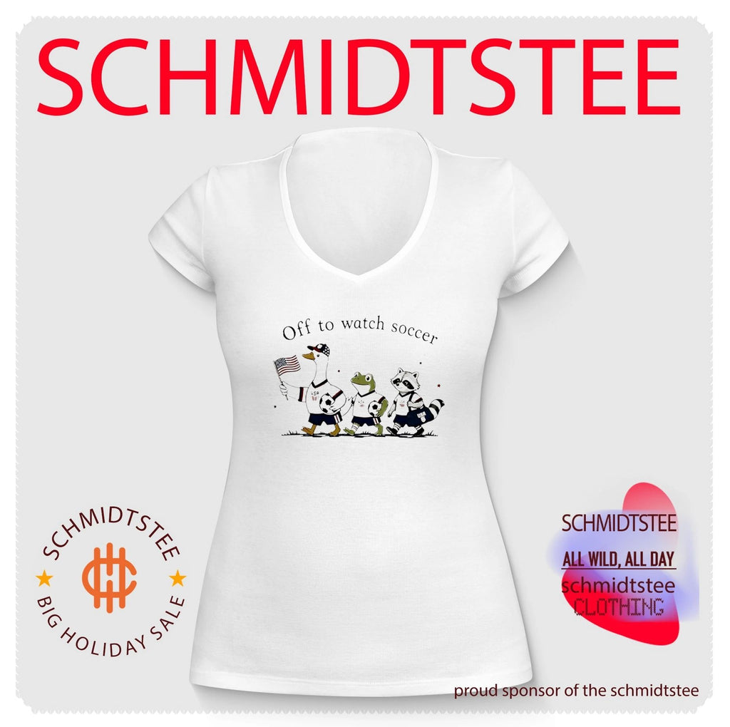Off to Watch Soccer with USA Animal Friends World Cup 2026 shirt