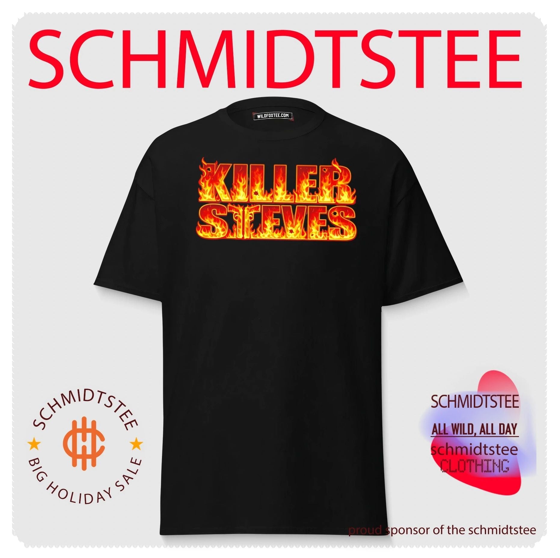 Killer Steves Kruz flame graphic shirt