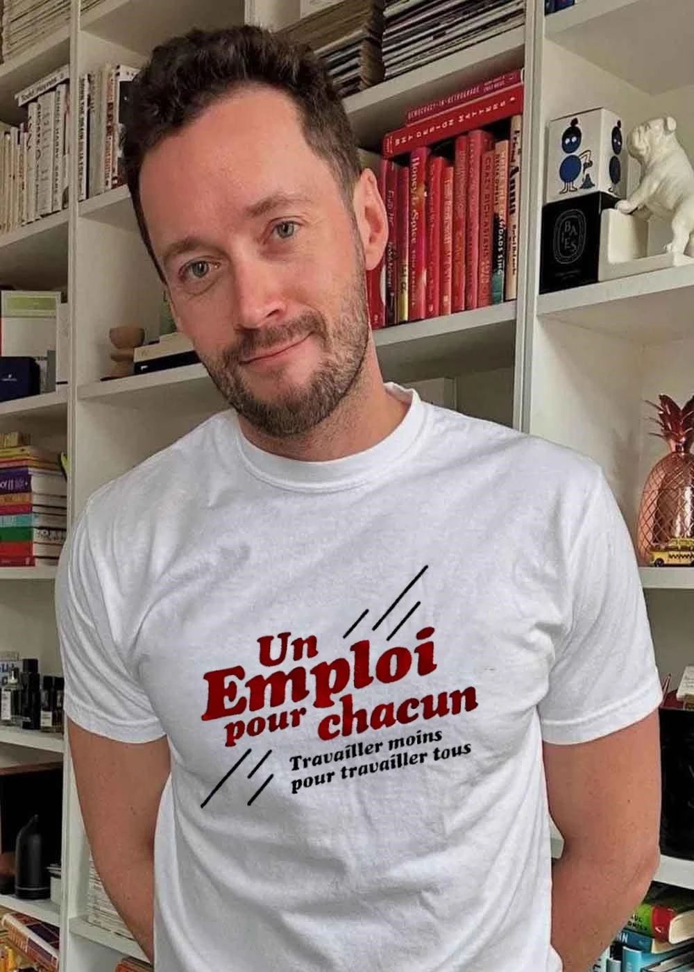 Un Emploi Pour Chacun Travailler Moins Tous T-Shirt