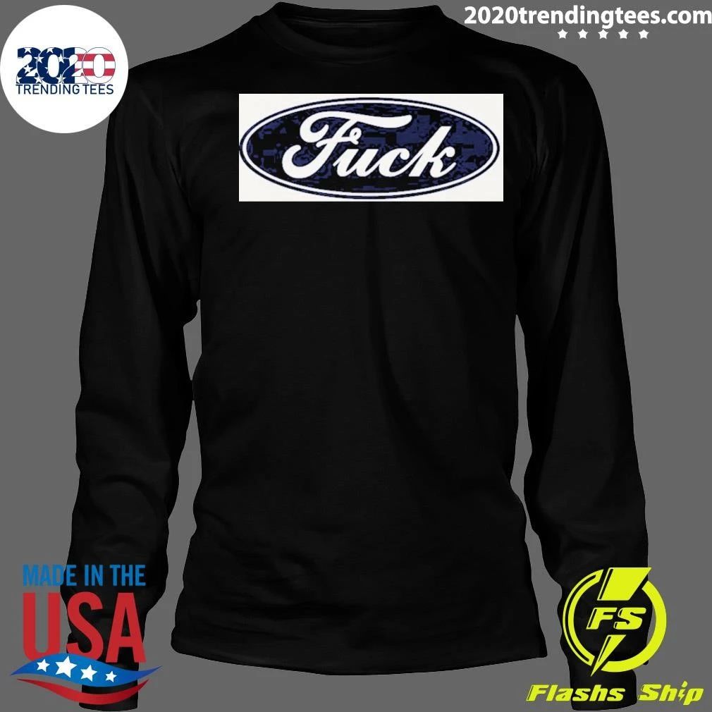 Fuck Ford Logo Script Shirt