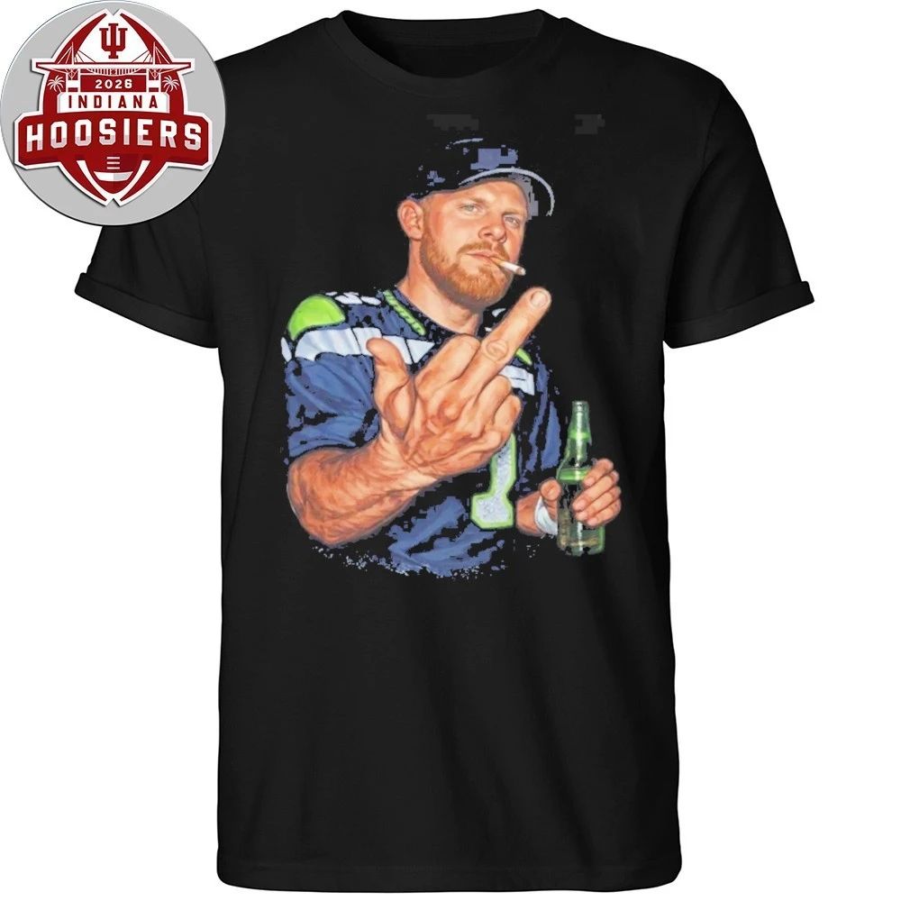 Seahawks Ernest Jones Sam Darnold Shirt Flipping The Bird
