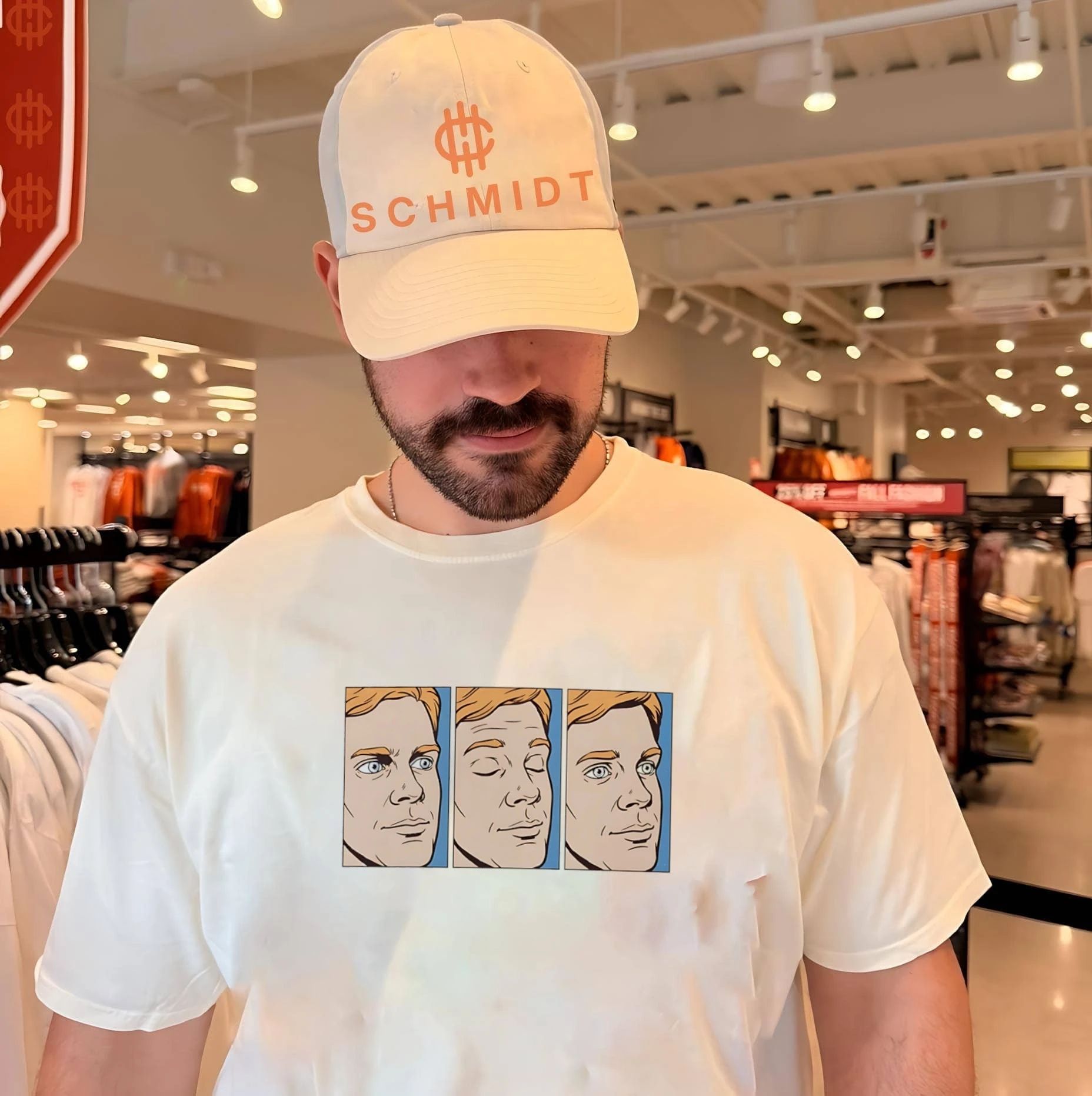 Blink White Guy meme shirt