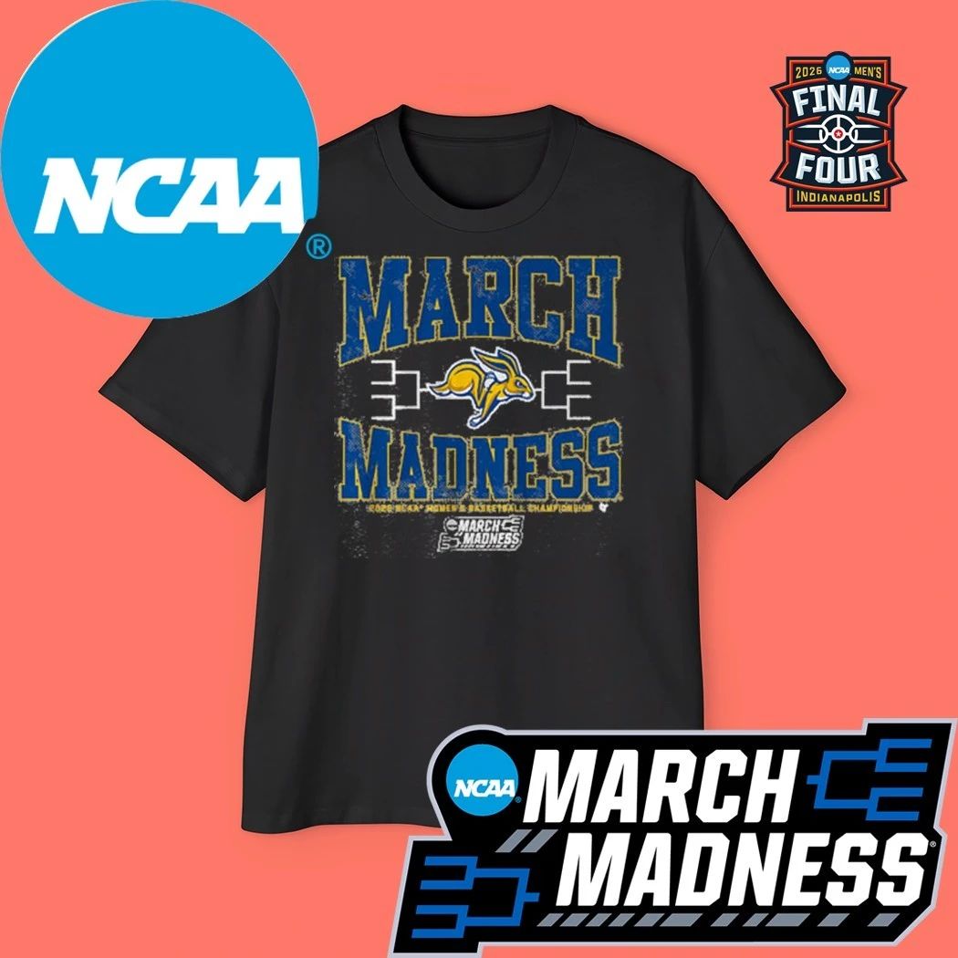South Dakota State Jackrabbits WBB 2026 NCAA Women’s Basketball Championship March Madness Logo Shirt