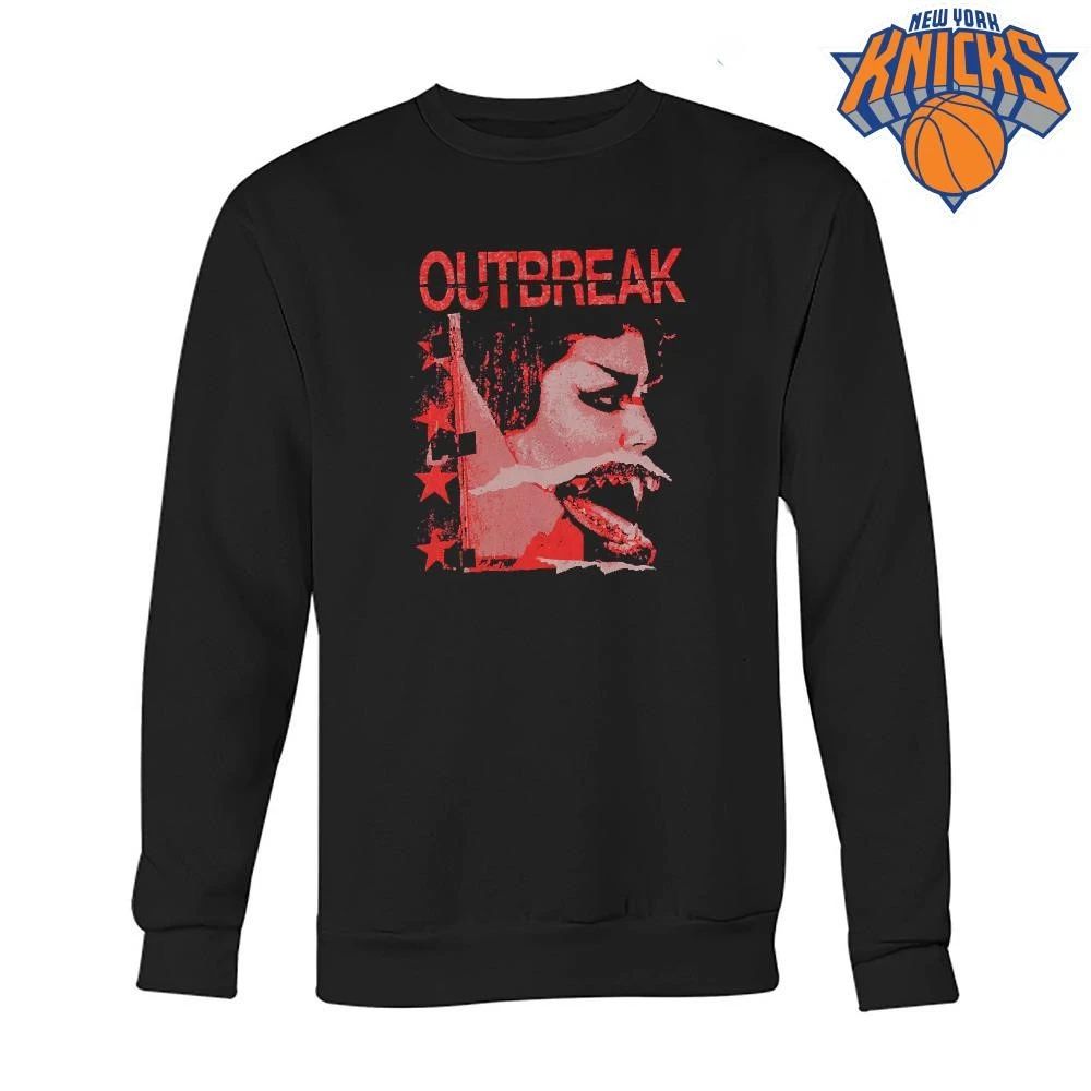 Outbreak Vampire Zombie Face Horror Gothic Grunge Punk Rock Aesthetic Shirt