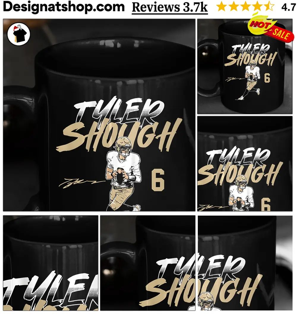 Tyler Shough Name Number Pose New Orleans signature shirt