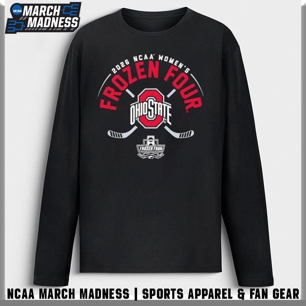 Ohio State Women’s Hockey 2026 NCAA Frozen Four T-Shirt