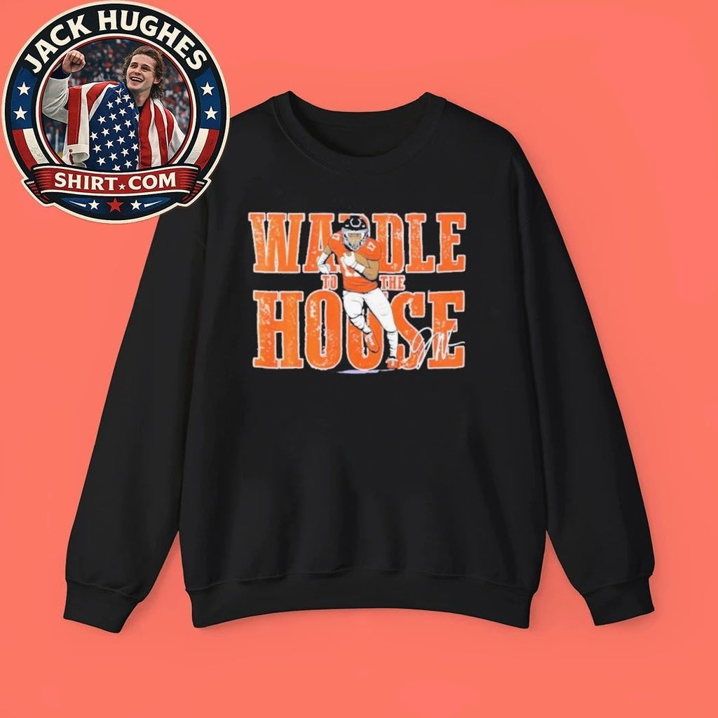 Waddle To The House Jaylen Waddle Miami Dolphins Football Shirt