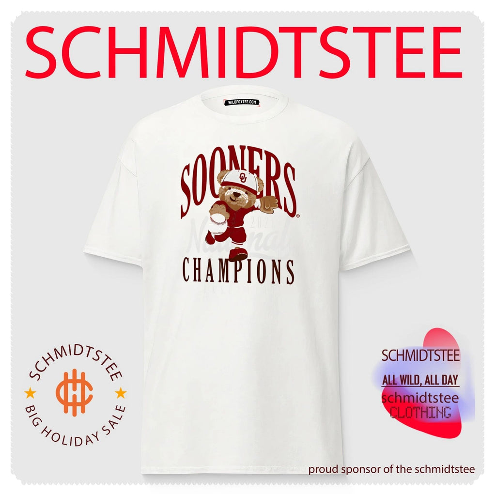 Oklahoma Sooners 2026 NCAA Baseball Men’s College World Series Champions Bear shirt