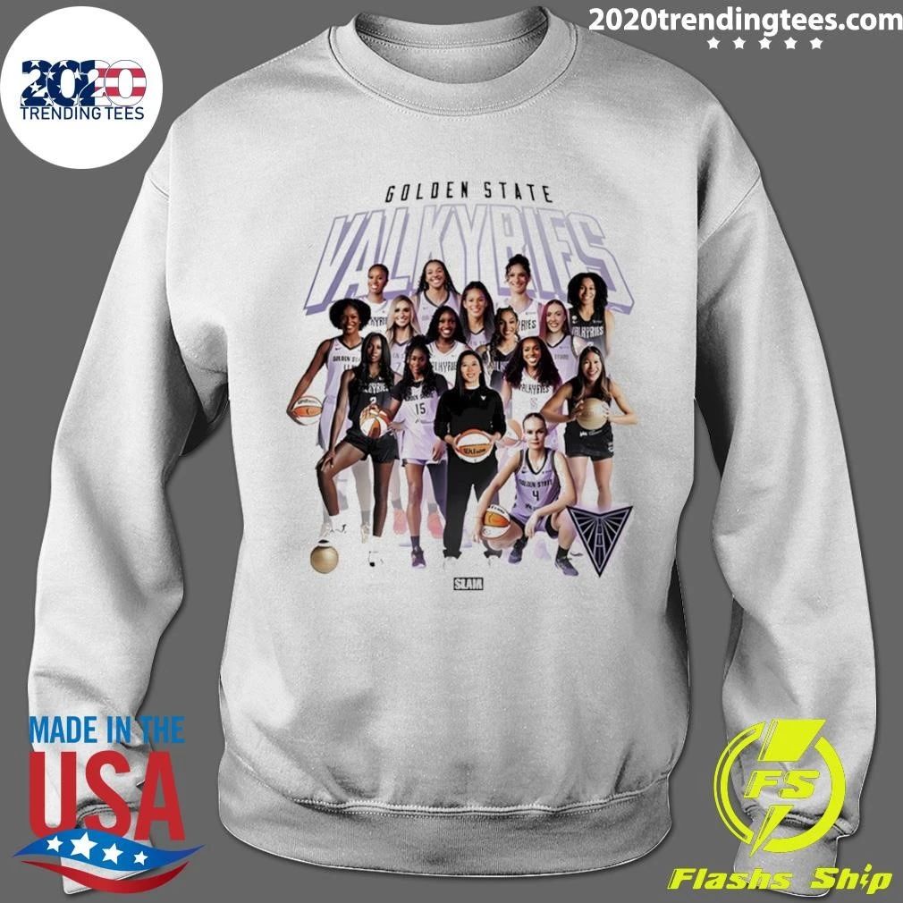 Golden State Valkyries Slam Wnba Basketball San Francisco Ca 2026 Shirt