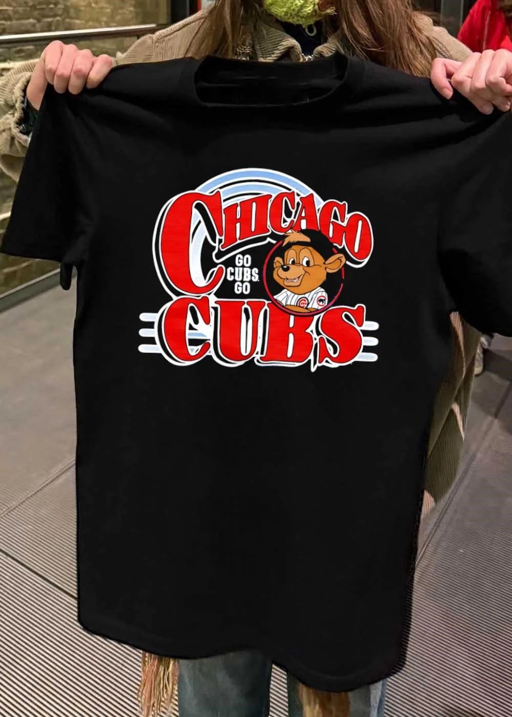 Chicago Cubs Go Cubs Go Logo Chicago Cubs T-Shirt