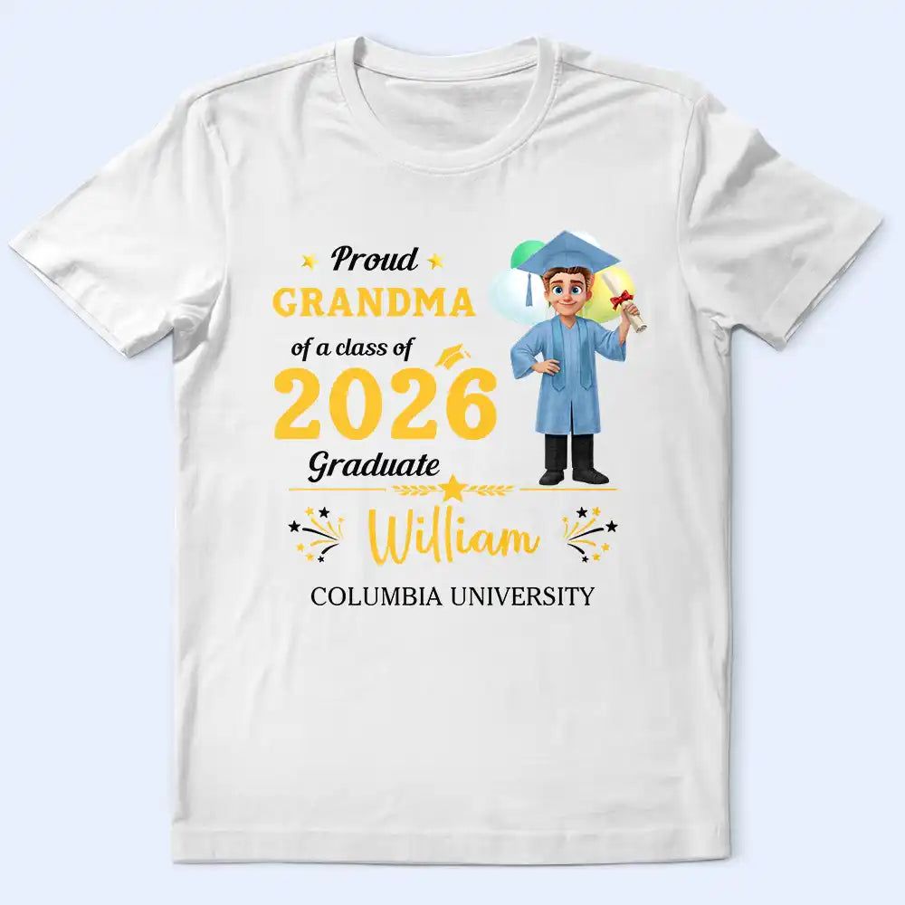 Family Matching Happy Graduation - Personalized T Shirt