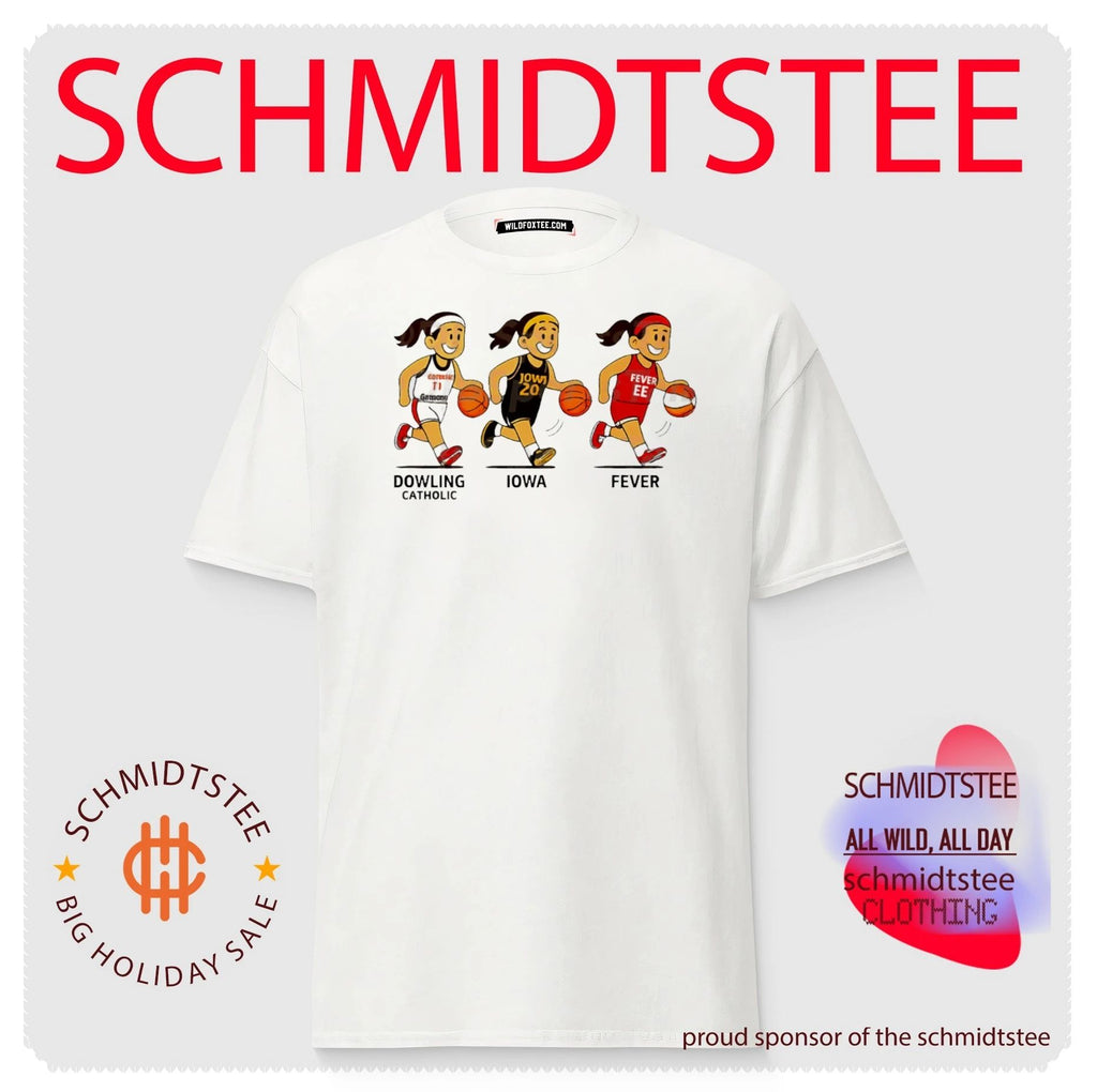 Dowling Catholic Iowa and Fever Basketball Players shirt