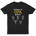 Dieser Großvater Diese Großmutter Dieser Vater Diese Mutter Gehört - Personalisiertes T Shirt