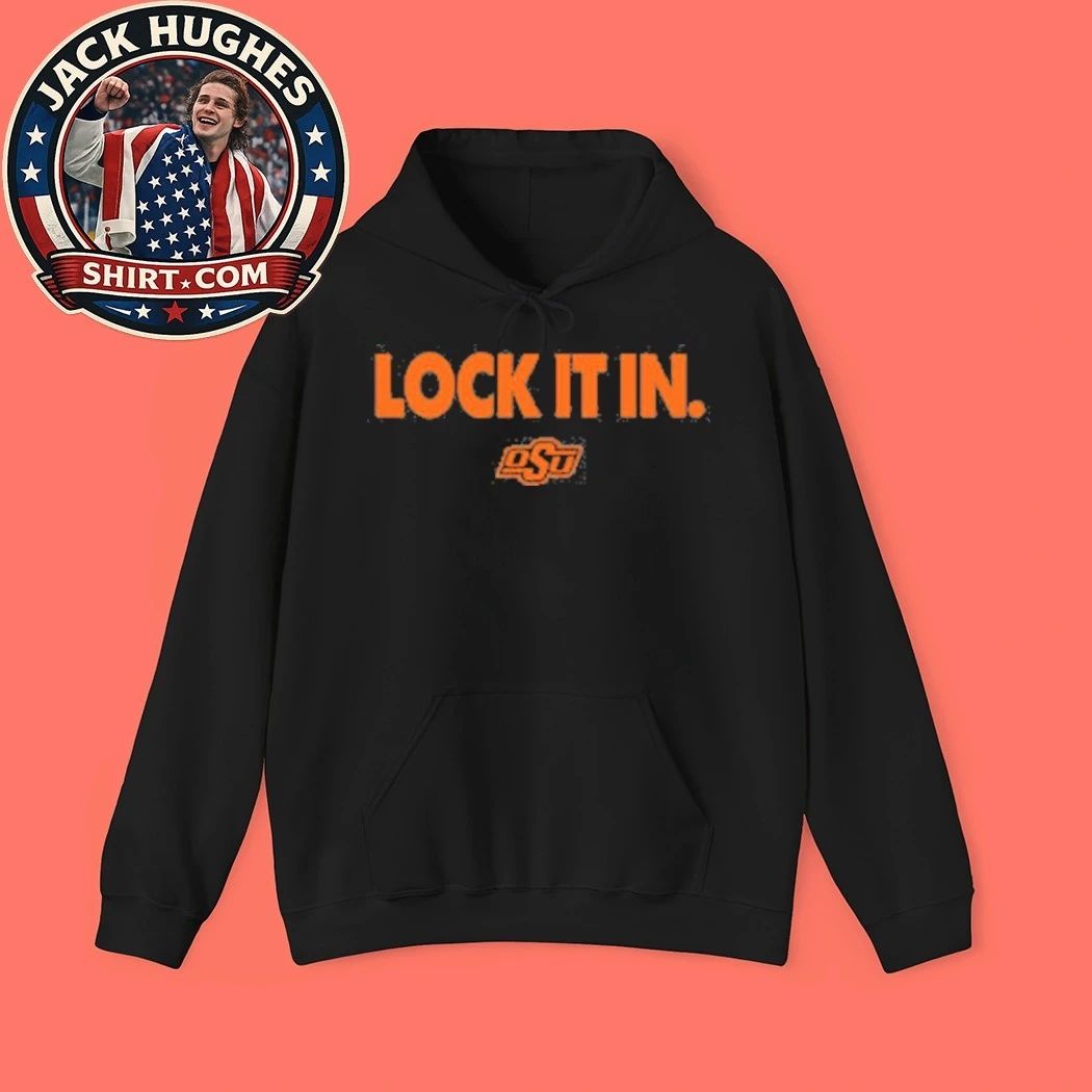 Lock It In Oklahoma State Cowboys Shirt – OSU Fan Game Day Graphic T-Shirt