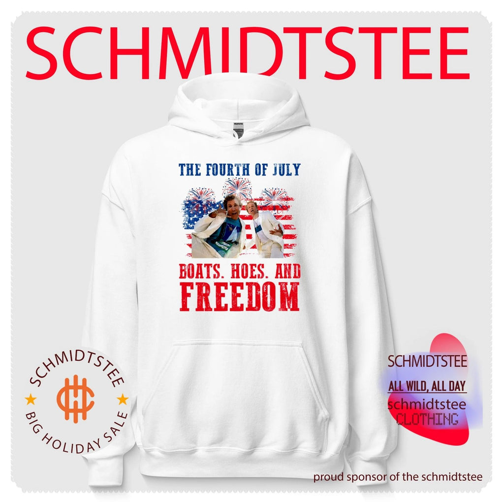 Boats Hoes And Freedom 4th Of July Step Brothers Inspired Boating & Freedom Boat Party shirt