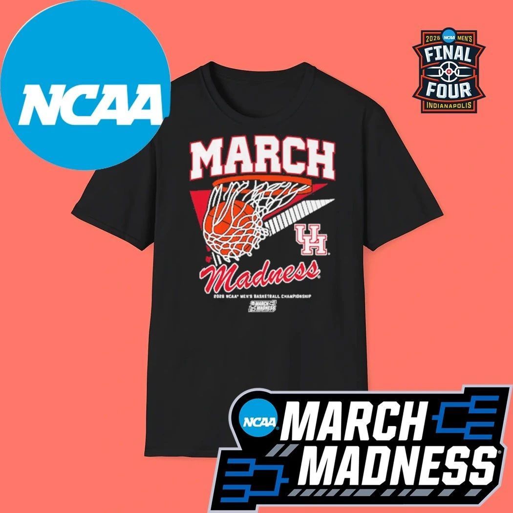 Houston Cougars MBB 2026 NCAA Men’s Basketball Championship March Madness Retro Swish Logo Shirt