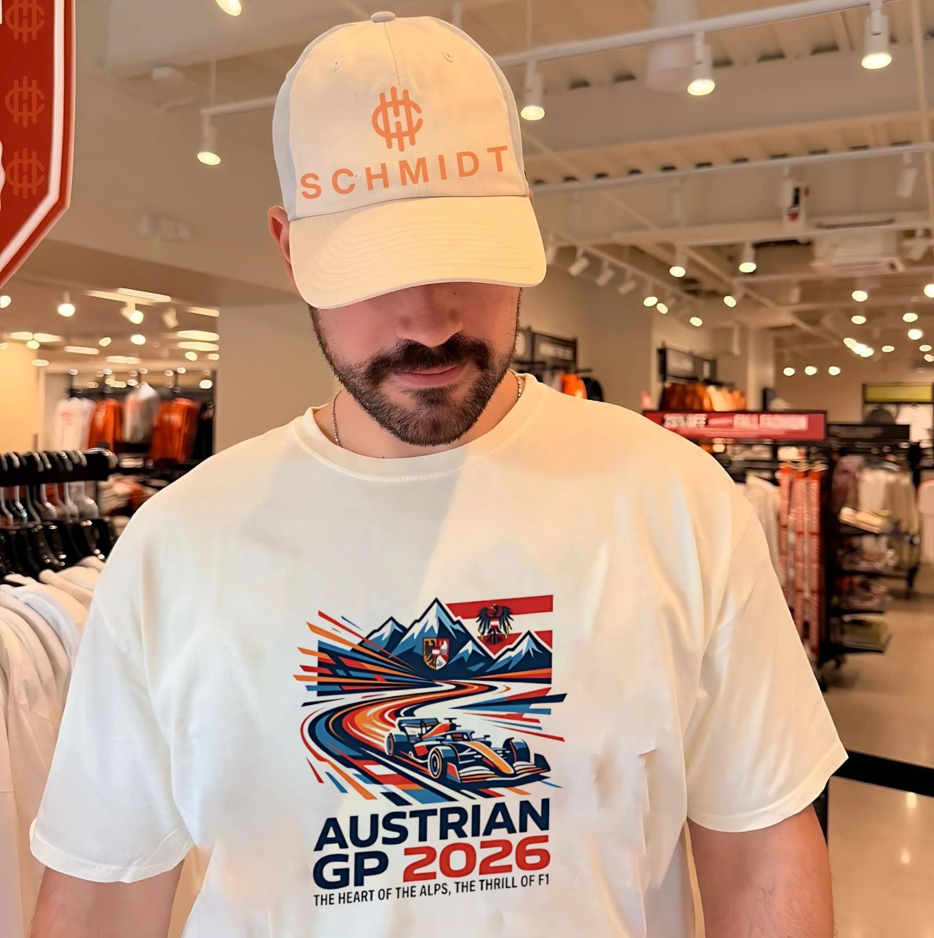 Austrian Grand Prix 2026 the heart of the Alps the thrill of F1 shirt
