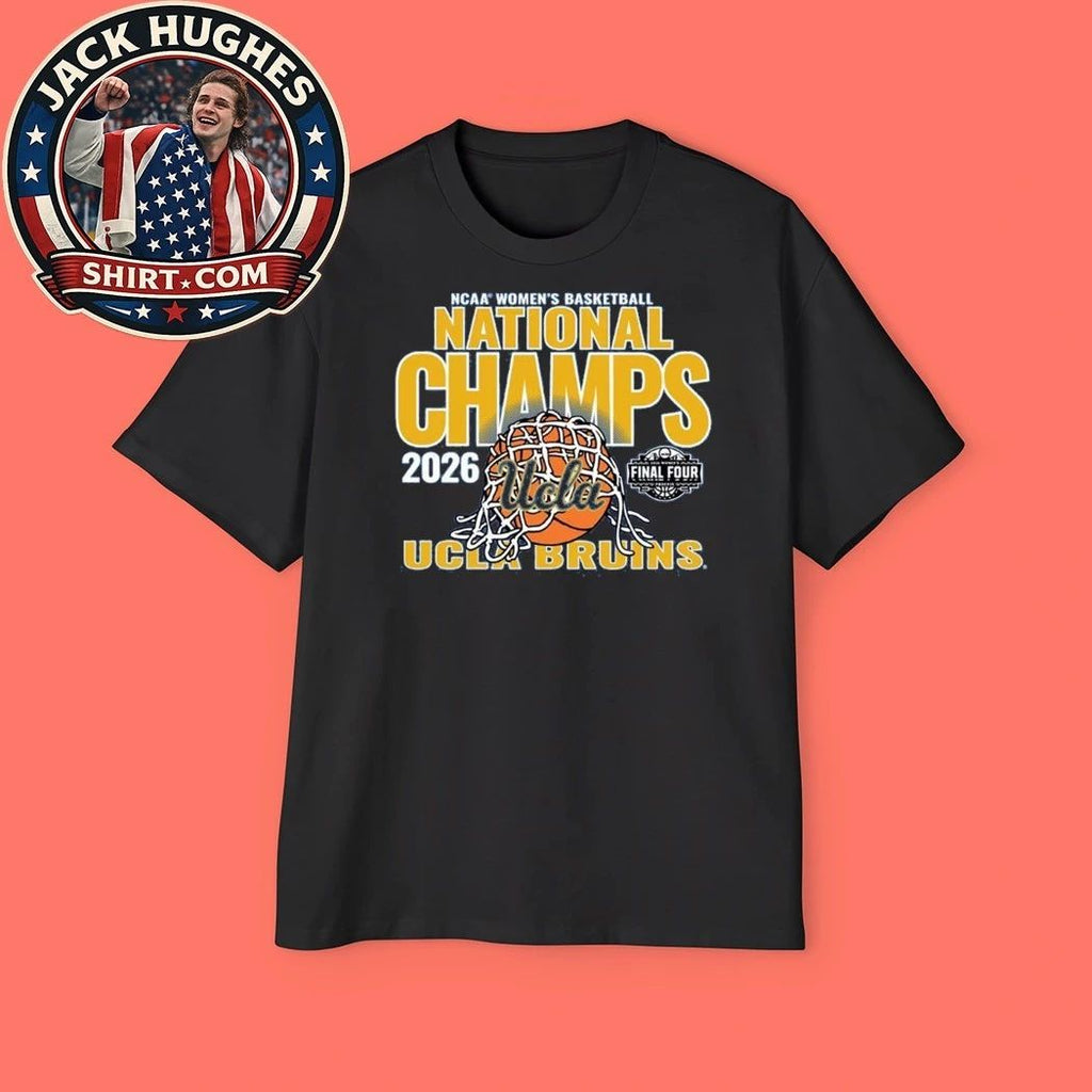 UCLA Bruins Unisex 2026 Basketball Women’s Championship Logo Graphic T-Shirt
