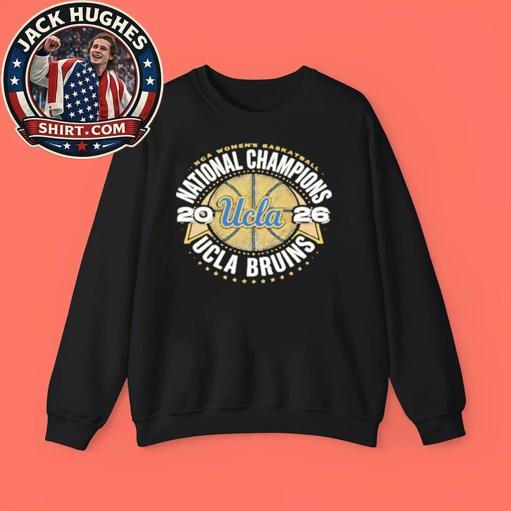Original Ucla Bruins Women’s Basketball Ncaa 2026 National Champions Logo Graphic T-Shirt