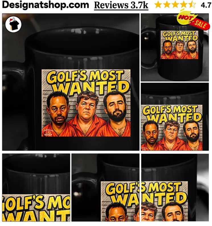 Golf’s Most Wanted Mugshot Trio Graphic shirt