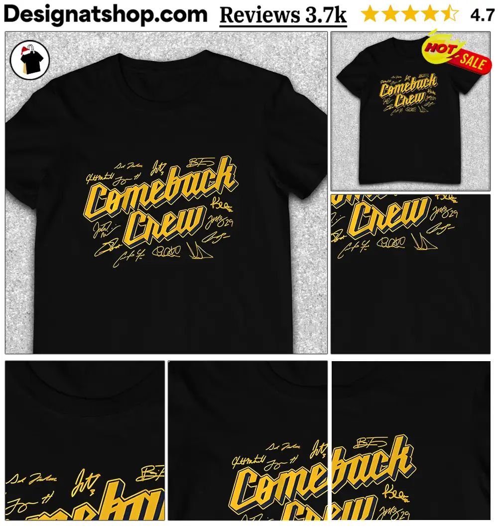 Milwaukee Baseball Comeback Crew signature MLB shirt