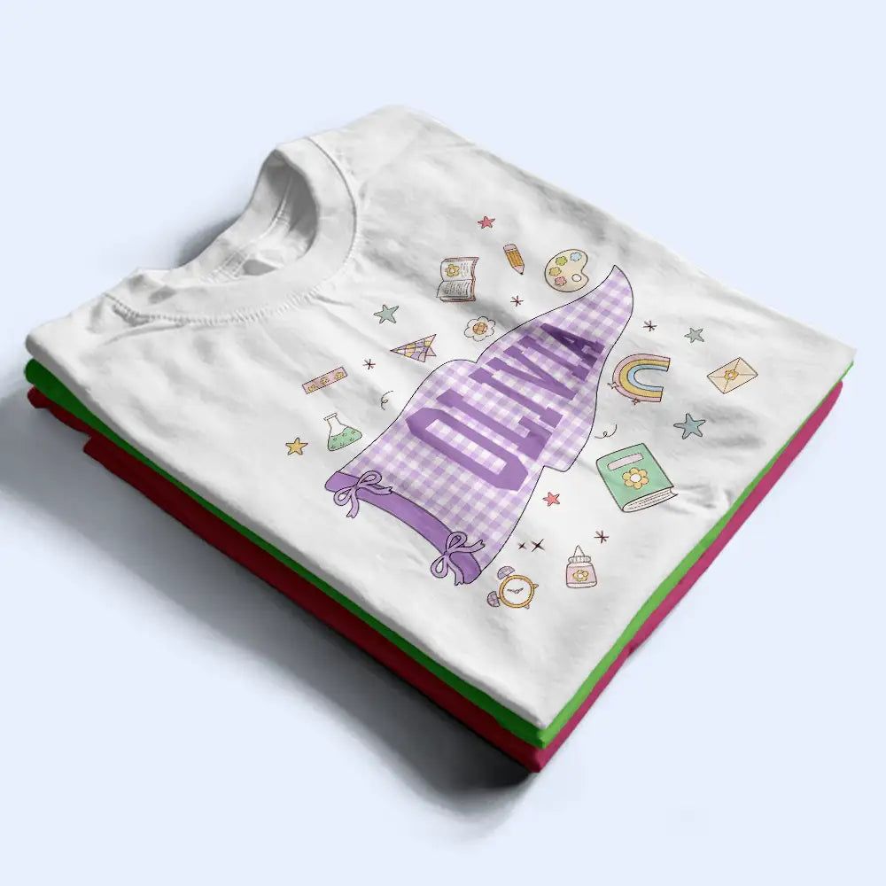 School Pennant Flag - Personalized T Shirt