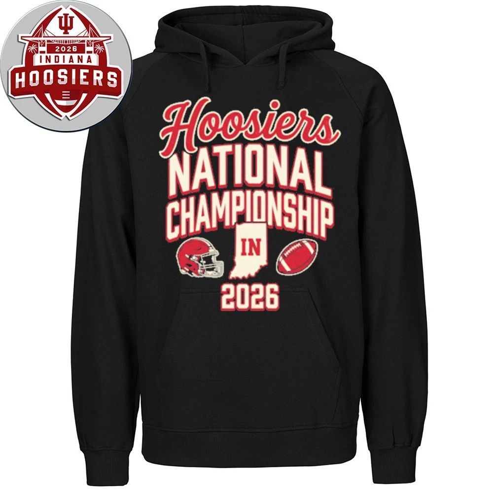 Iu Football – Cfp National Championship Helmet 2026 T-Shirt