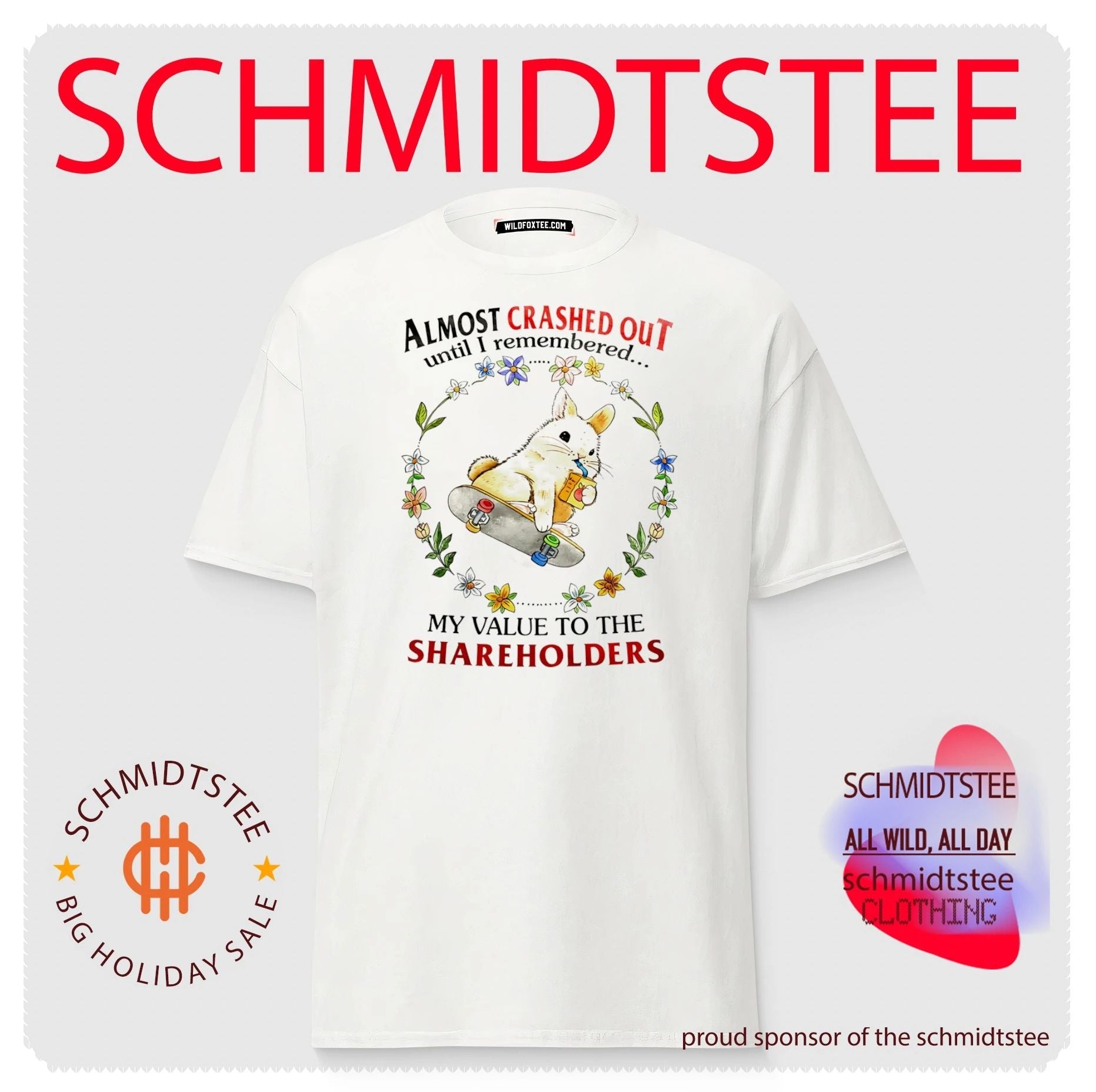 Almost Crashed Out Until I Remembered My Value to the Shareholders shirt