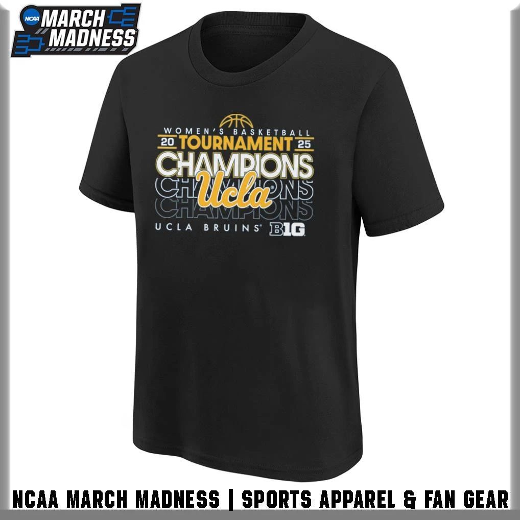 UCLA Women’s Basketball﻿ 2026 Big Ten WBB Tournament Champions Traditional T-Shirt