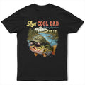 Reel Cool Dad Gradpa - Personalized T Shirt
