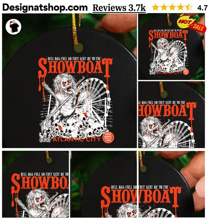 Horror Monster Atlantic City Showboat Hell Was Full So They Sent Me To Shirt