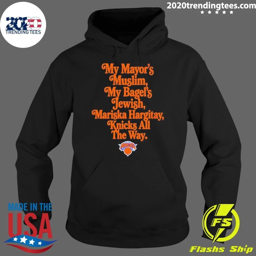 My Mayor’s Muslim My Bagel’s Jewish Mariska Hargitay Knicks All The Way NY Knicks NBA Champions 2026 Shirt