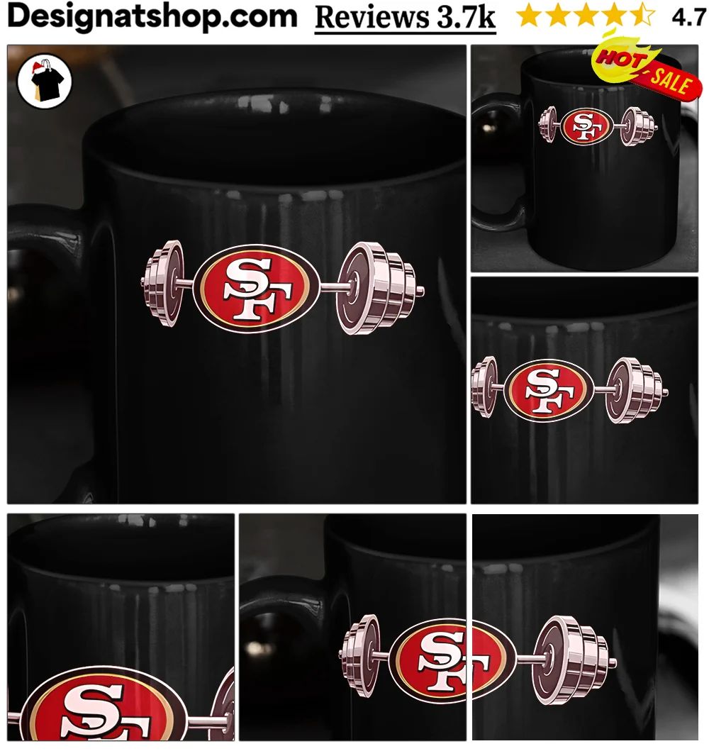 49ERS Barbell San Francisco Football Weightlifting Spirit Of True Champions Shirt