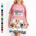 Dog Mom Official Sleep Tee - Personalized Women's Sleep Tee