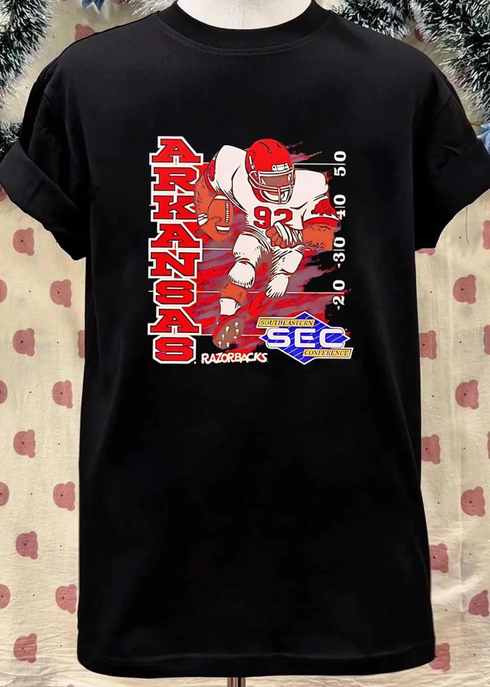 Razorbacks Running Back Arkansas SEC Conference Football T-Shirt
