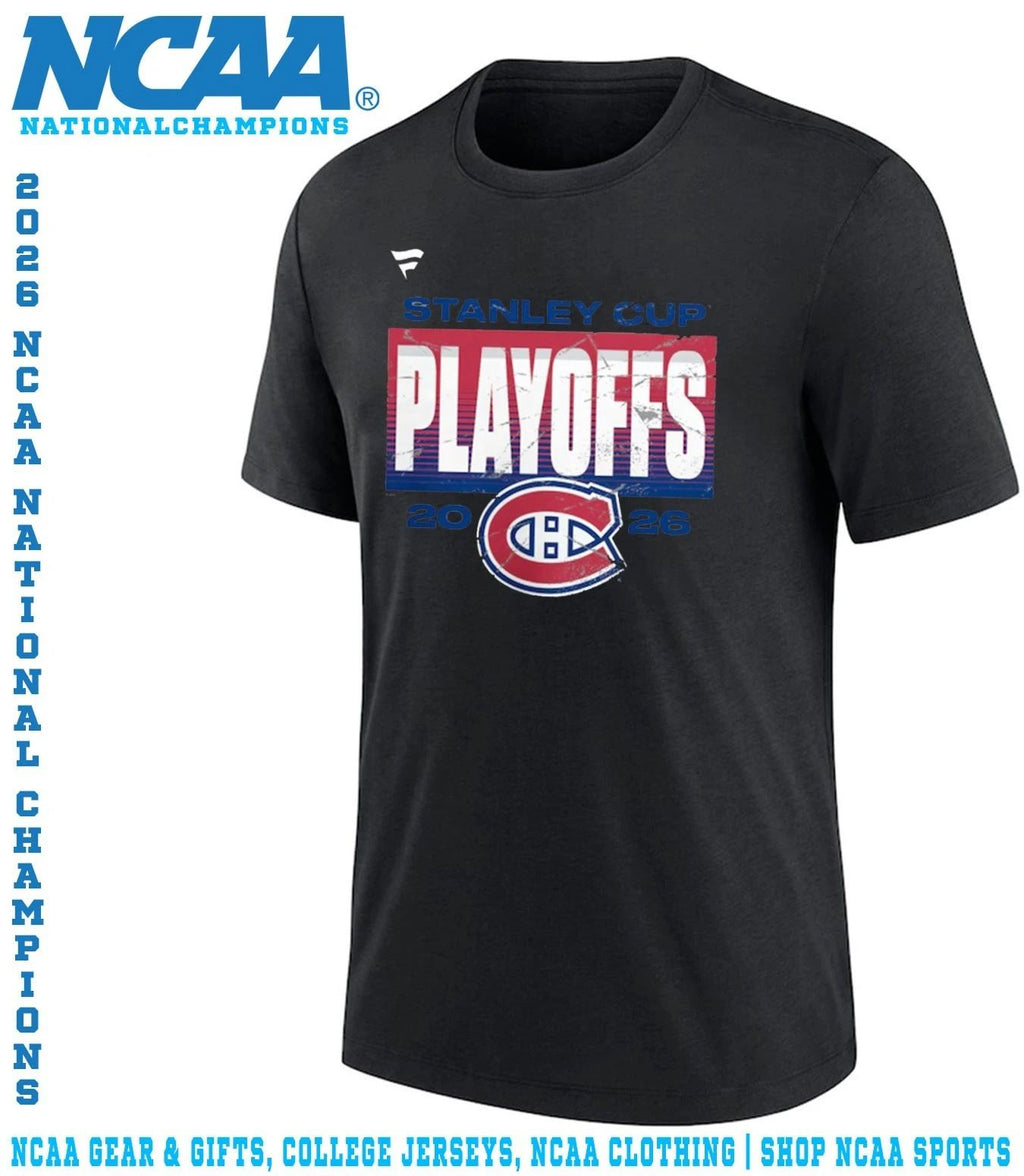 Montreal Canadiens 2026 Stanley Cup Playoffs Vintage Tri-Blend shirt