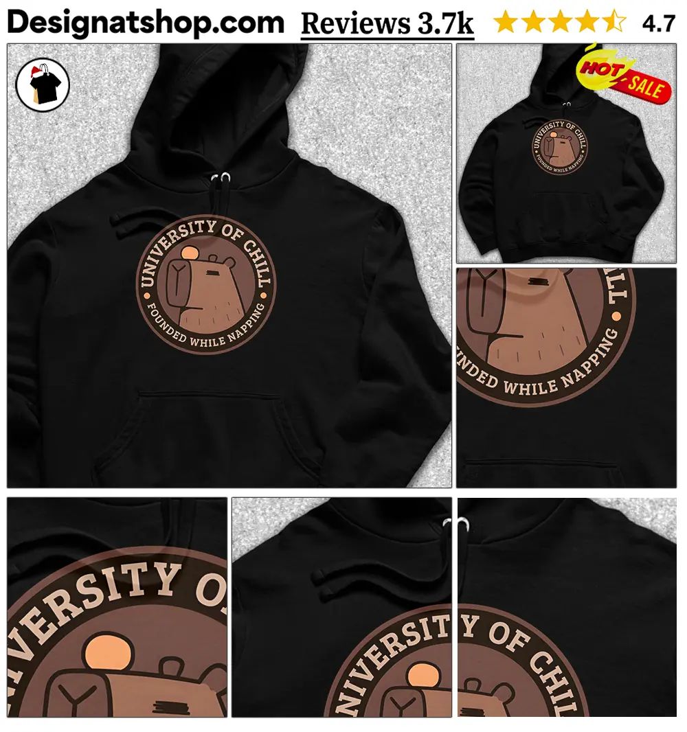 Capybara University of Chill shirt
