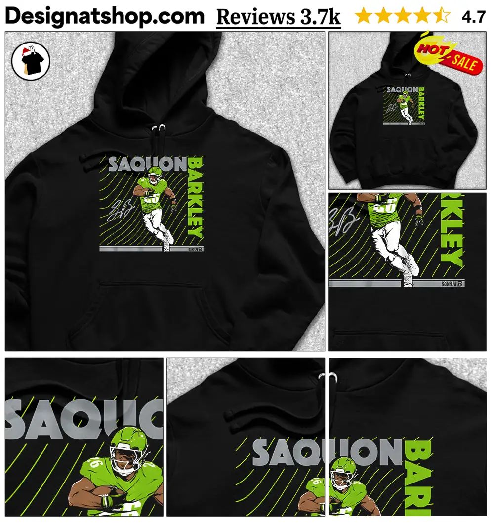 Saquon Barkley Neon Nights Philadelphia signature shirt
