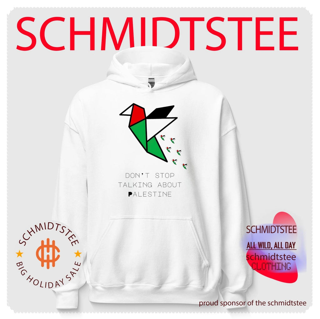 Don’t Stop Talking About Palestine Origami Bird shirt
